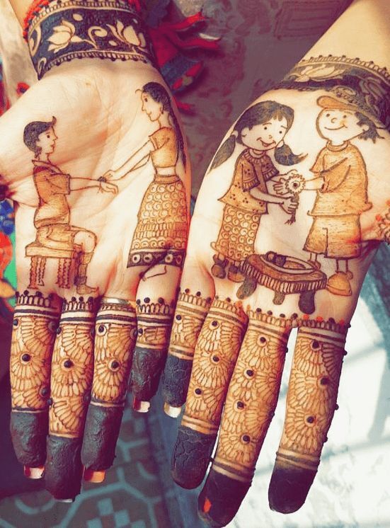 Raksha Bandhan 2023 QR code Mehendi Goes Viral Watch Video To See The Twist