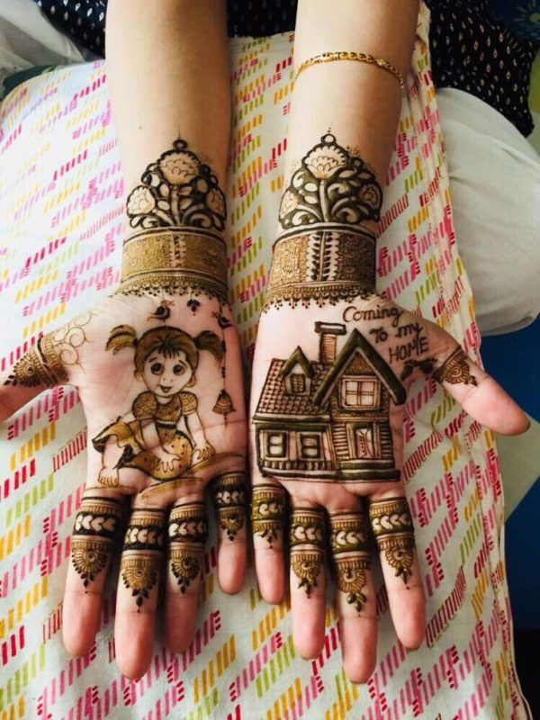 Mom and dad mehndi design | mom dad mehndi tattoo | mom mehndi tattoo | dad  mehndi tattoo | - YouTube