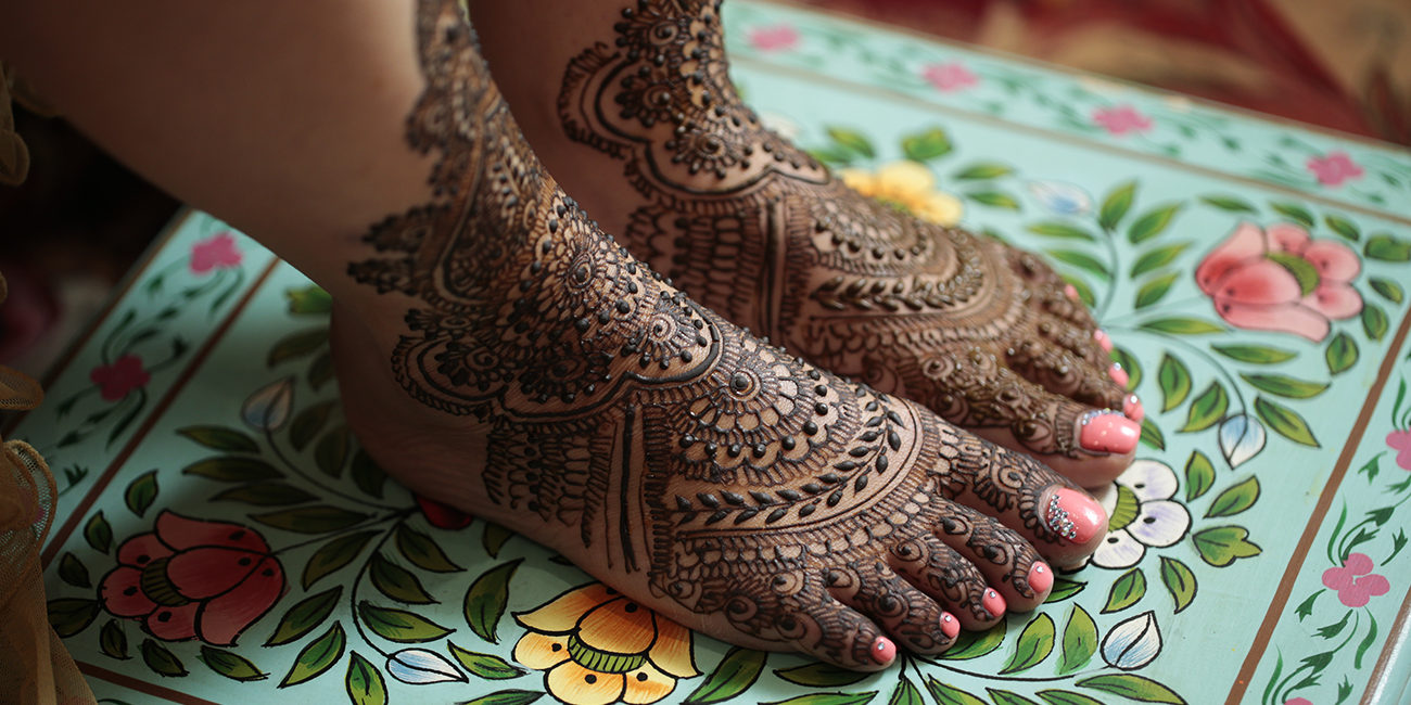 Arabic Mehendi Designs For Bride